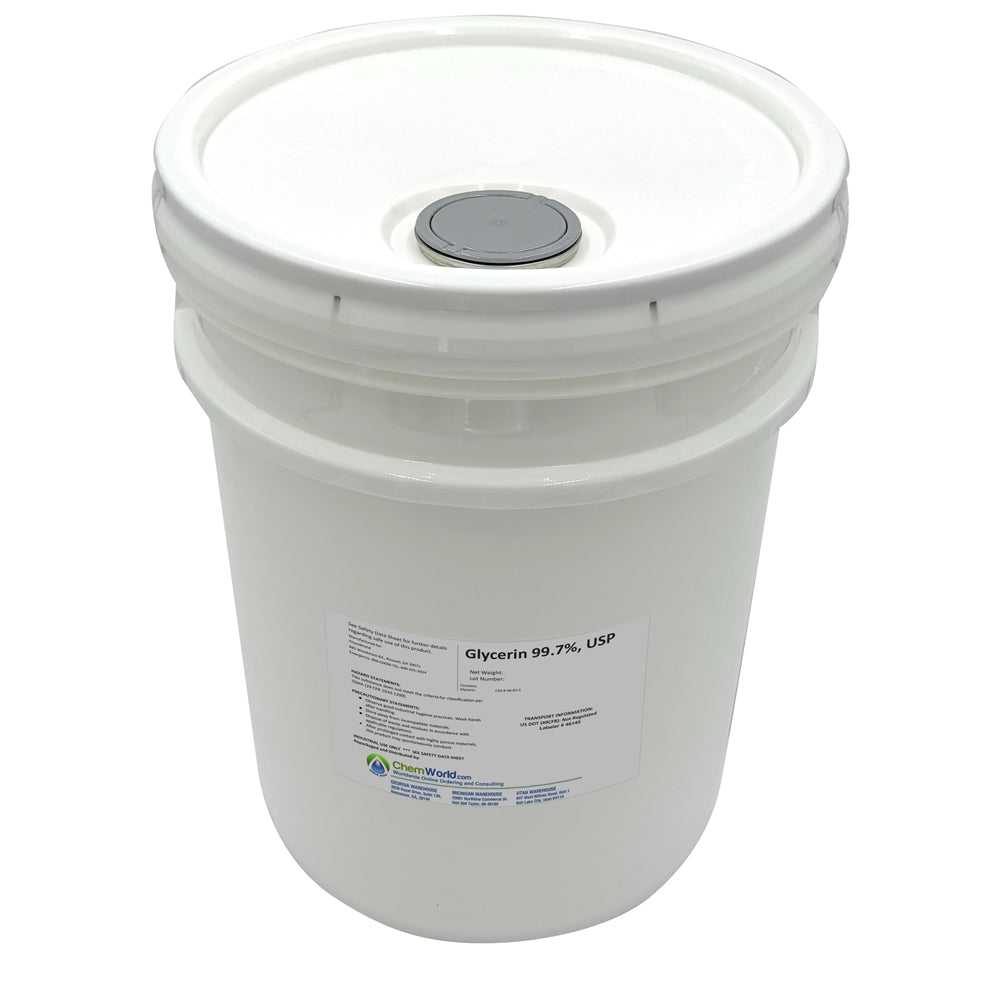 ChemWorld Glycerin USP Kosher - 5 gallons