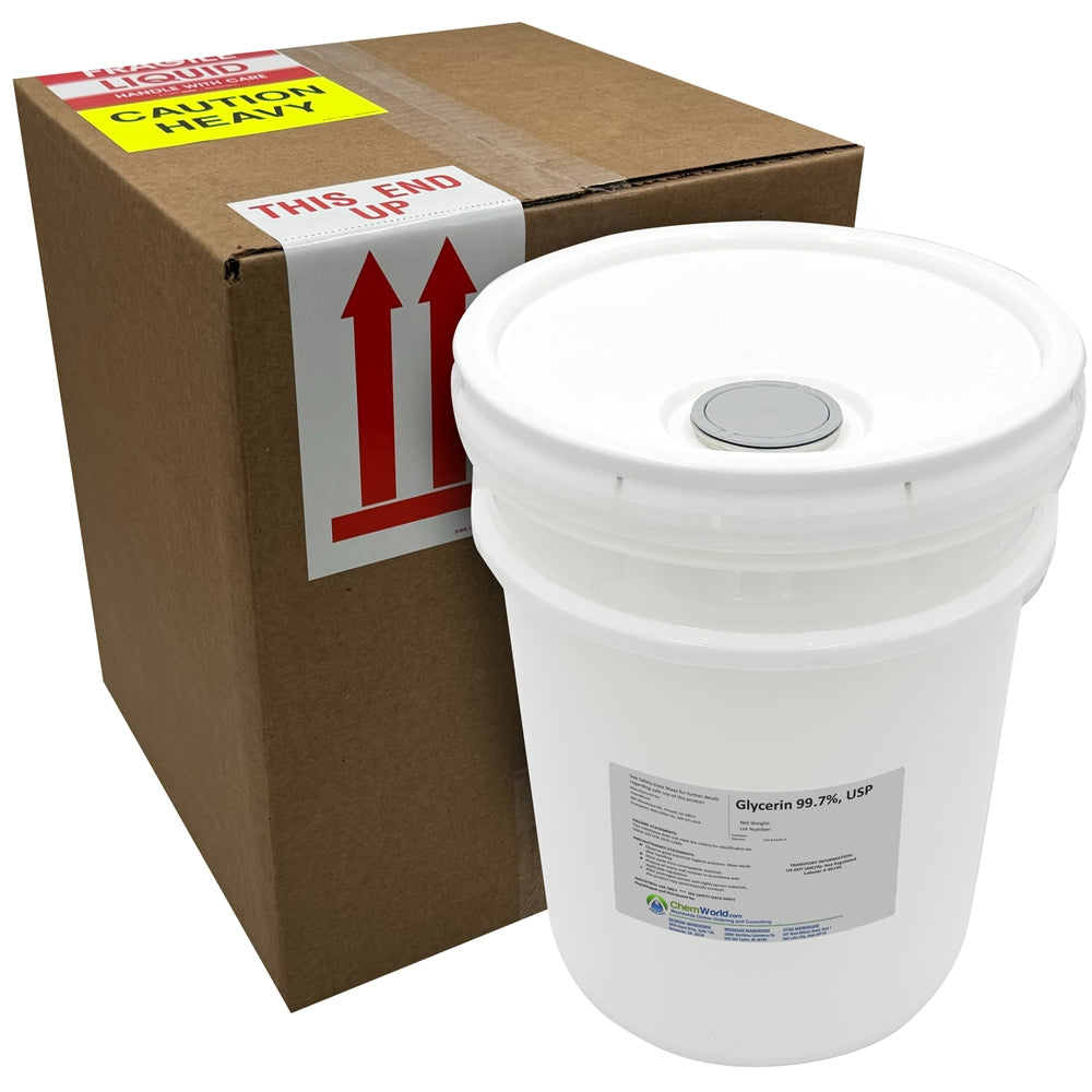 ChemWorld Glycerin USP Kosher - 5 gallons