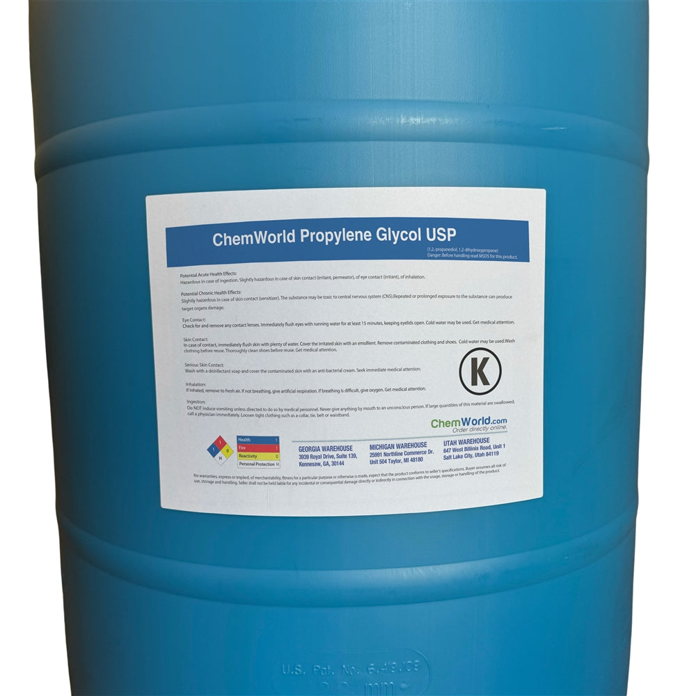 Propylene Glycol USP Kosher - 55 Gallons