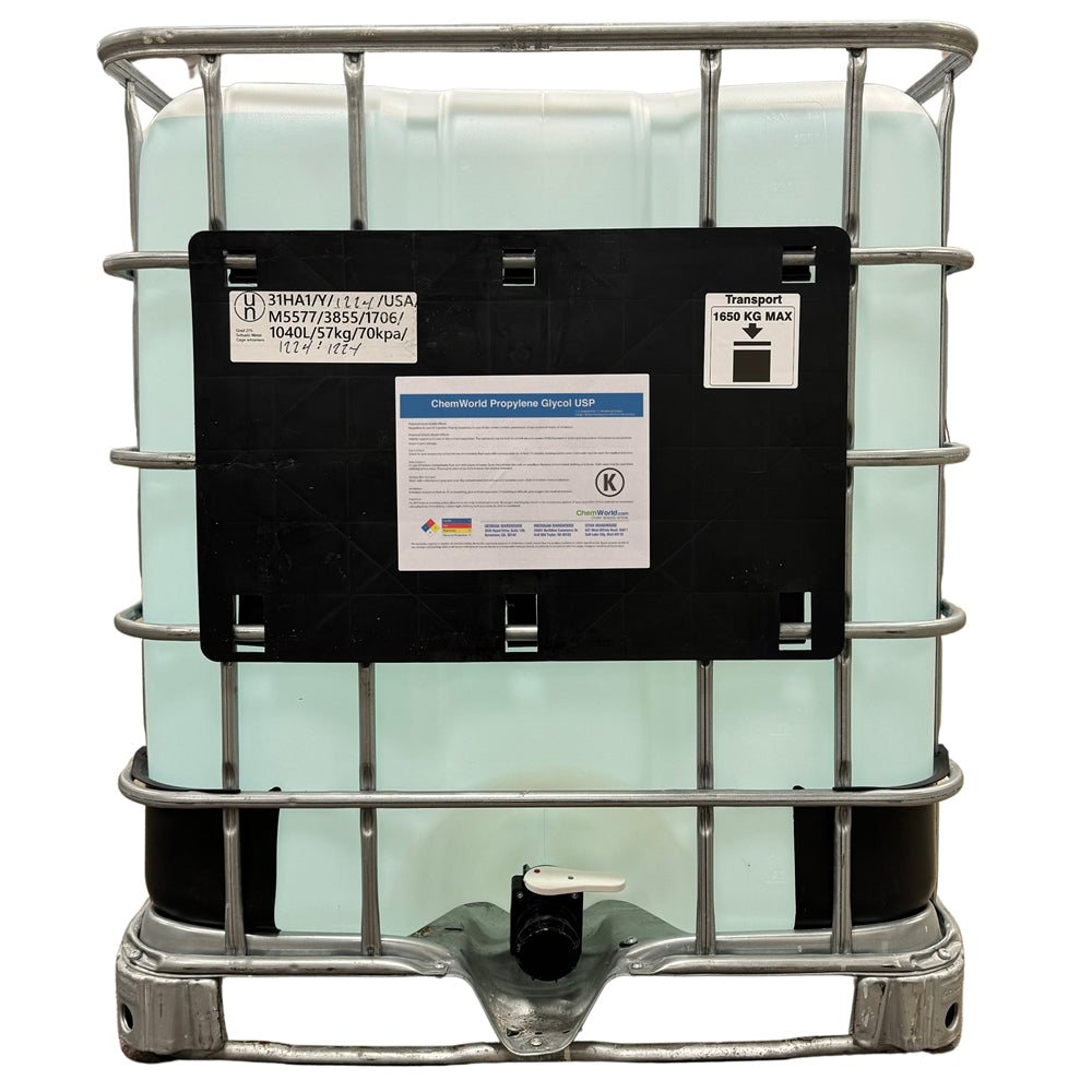 Propylene Glycol USP Kosher - 326 Gallons