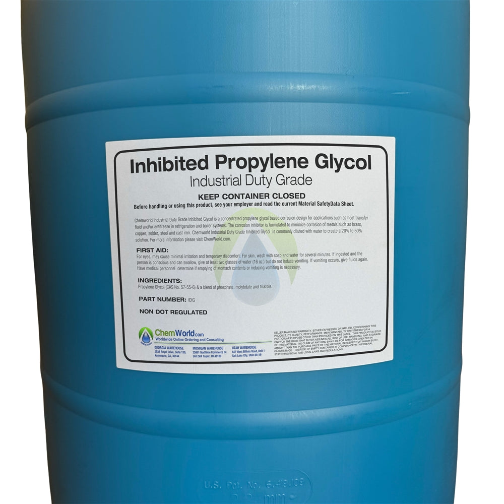 Inhibited Propylene Glycol - 55 Gallons